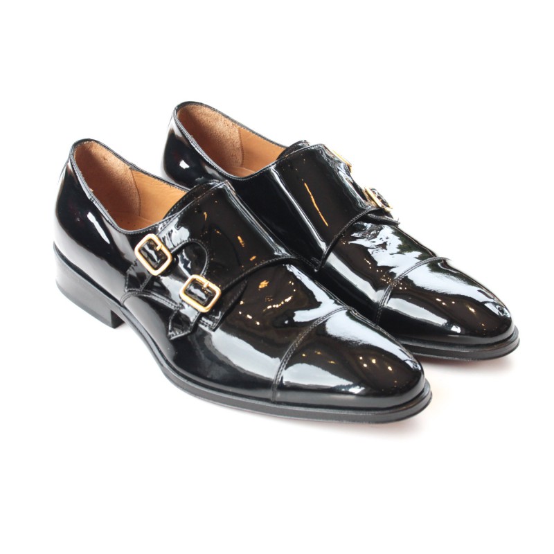 Calzatura uomo mod. Derby Doppia Fibbia