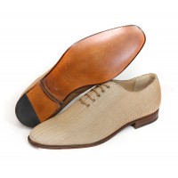 Scarpa Francesina in Fibra di Legno